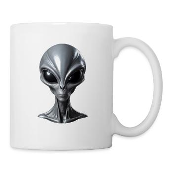 Real Alien Grey Extraterrestrial - Mug - white - Right