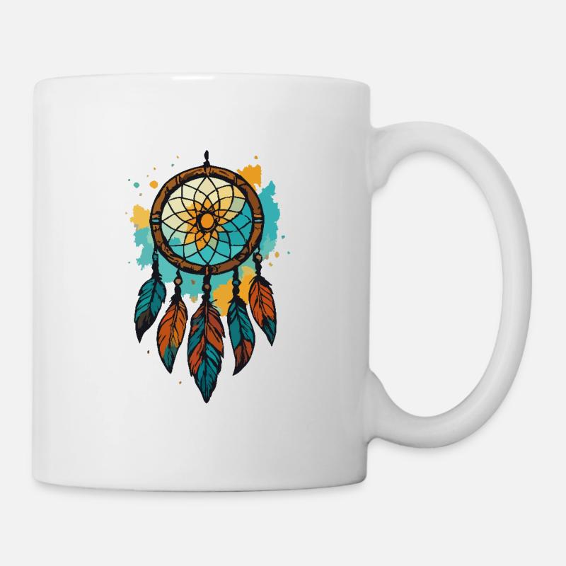 Attrape-rêves - Mug blanc - blanc