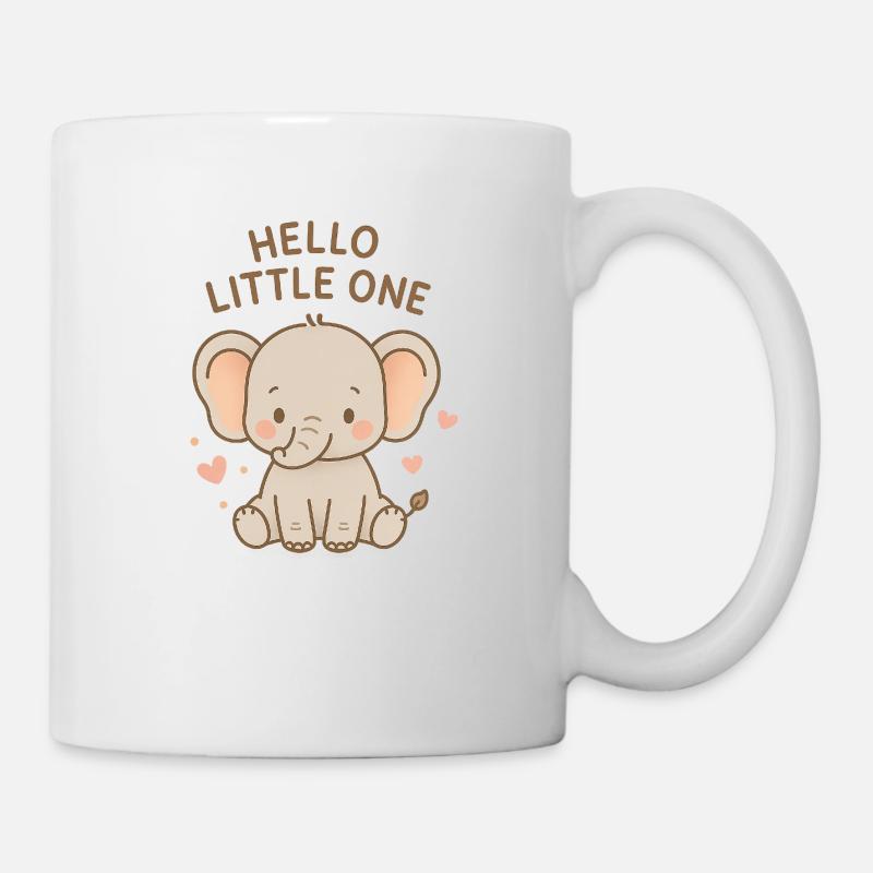 Bonjour petit ♥️ - Mug blanc - blanc