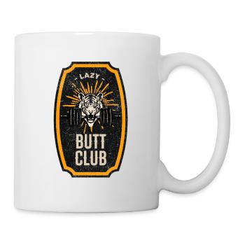 Lazy Butt Club - Mug - white - Right