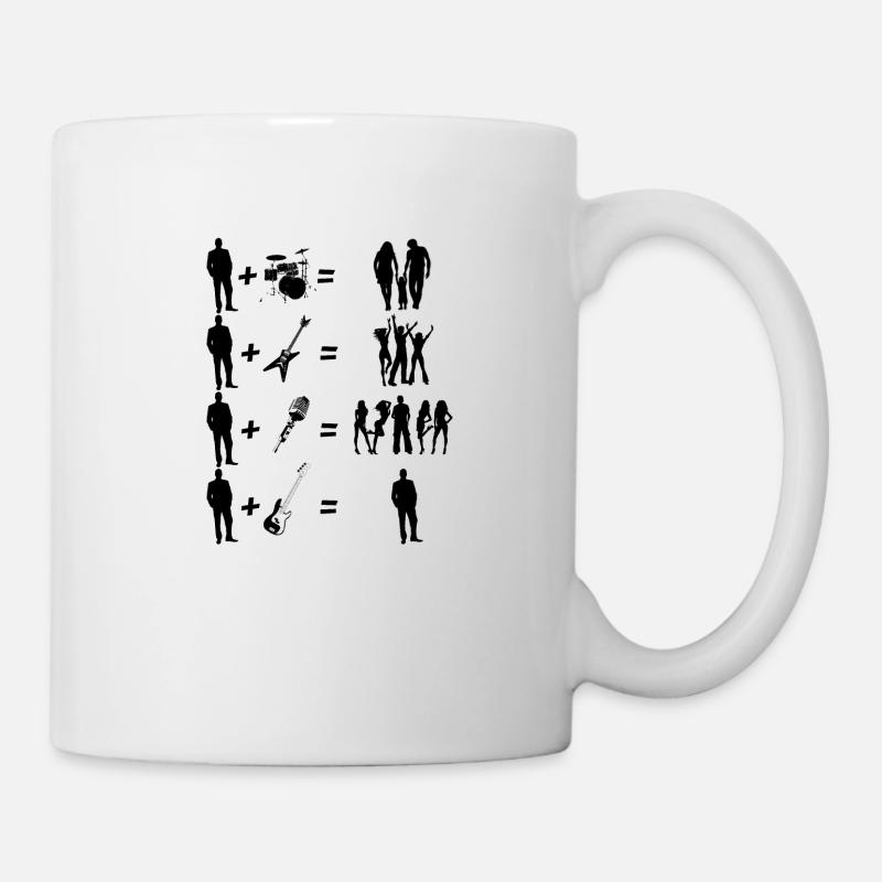 Bass makes you lonely - Mug - white