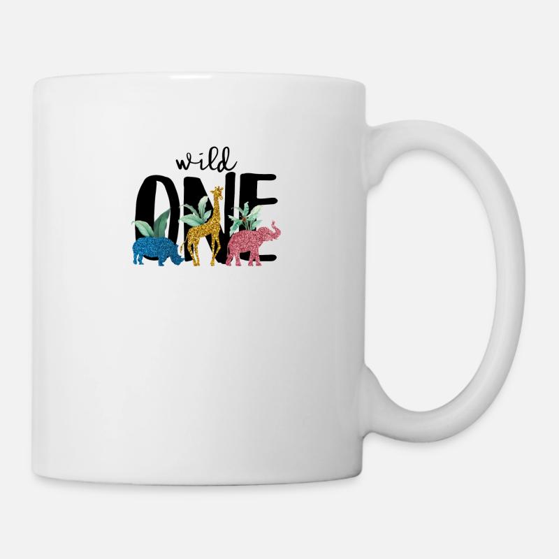 Une sauvage - Mug blanc - blanc