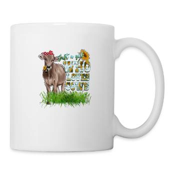 Just A Girl Who Loves Cows - Mug - white - Right