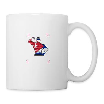I Love My Cuban husband Mari cubain - Mug blanc - blanc - Droite