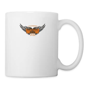 Geboren 2001 Original Seit 2001 - Tasse - Weiß - Rechts