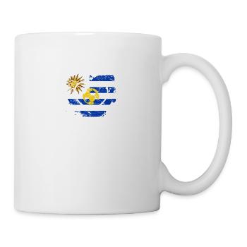 I Love Uruguay, I Love Football - Mug - white - Right