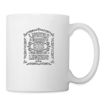 20 Anniversaire Birth of Legends 2002 Vintage 2002 - Mug blanc - blanc - Droite