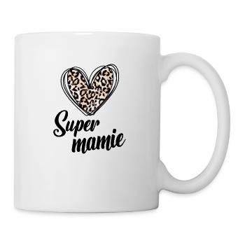 Super mamie - Mug blanc - blanc - Droite