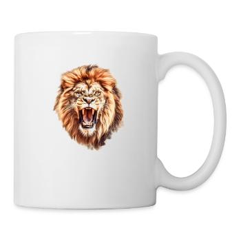 Lion Head - Mug - white - Right