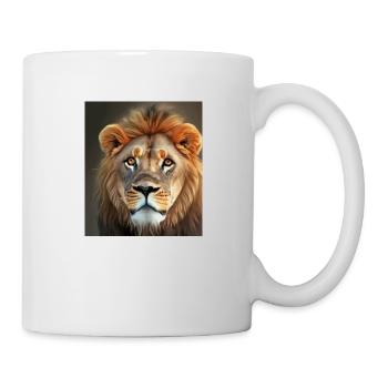 Lion - Tasse - Weiß - Rechts