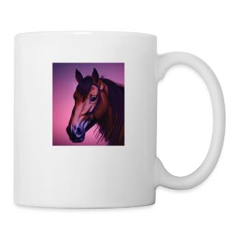 Horse - Tasse - Weiß - Rechts