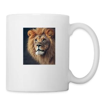 Lion - Tasse - Weiß - Rechts