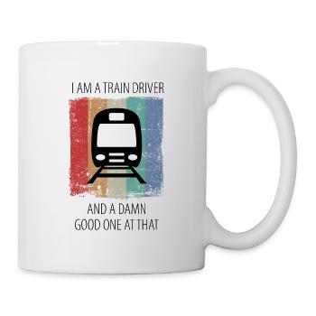 Train Railway Railroad Worker Trains Train Driver - Mug - white - Right