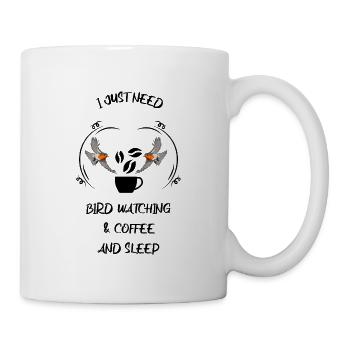 Bird Watching Bird Watching Birding Coffee - Mug - white - Right