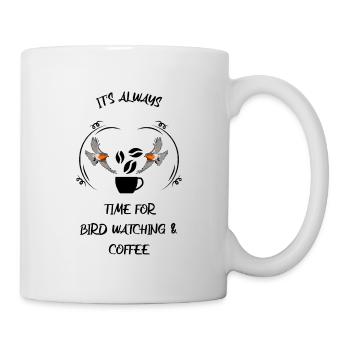 Bird Watching Bird Watching Birding Coffee - Mug - white - Right