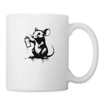 Kunst - Tasse - Weiß - Rechts