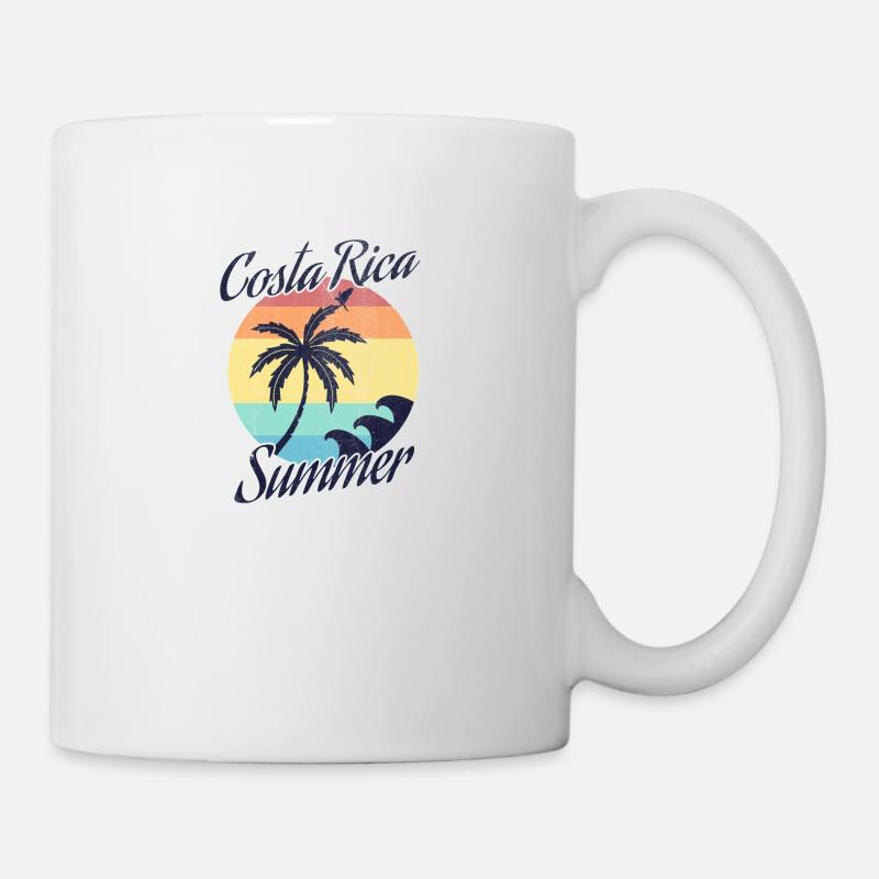 Costa Rica - Mug blanc - blanc