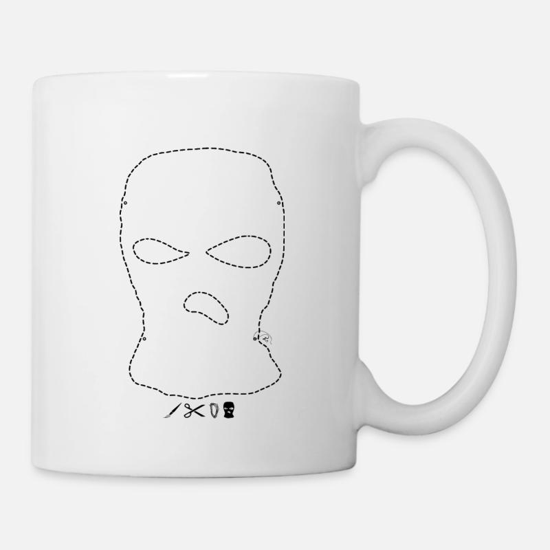Mask, hood - Mug - white