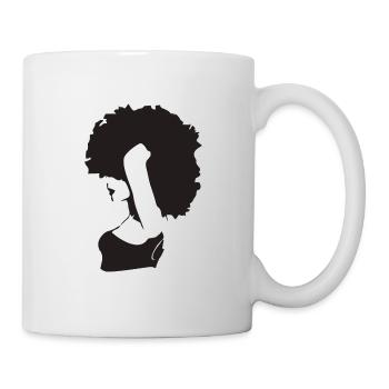 My afro - Mug - white - Right