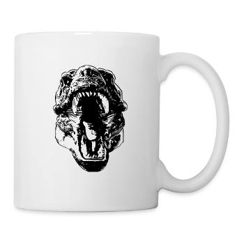 T-Rex - Mug blanc - blanc - Droite
