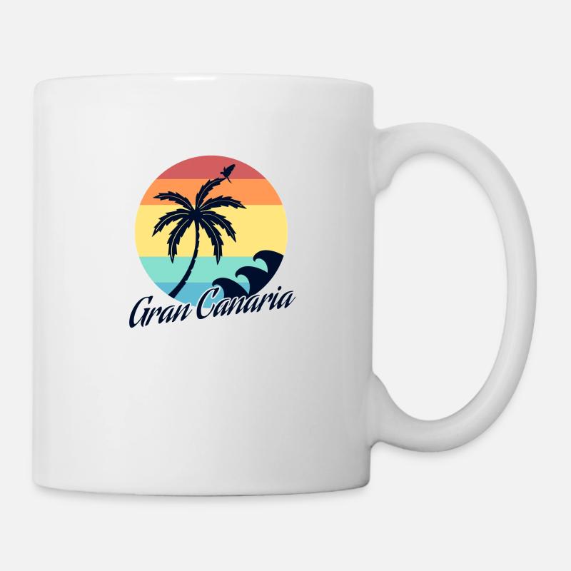 Gran Canaria - Tasse - Weiß