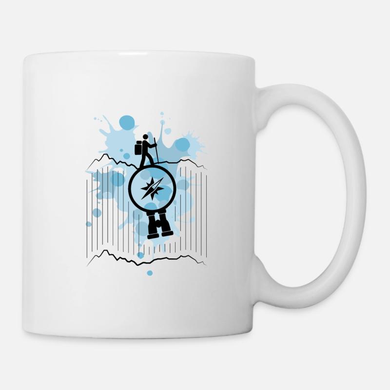 RANDONNEE - KLECKSE - Mug blanc - blanc