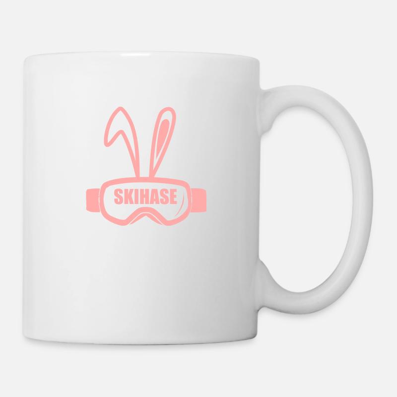 Ski piste - Mug - white