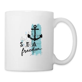 Anchor Freedom - Mug - white - Right