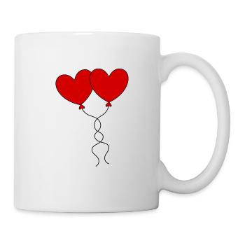 Valentinstag, Valentinstag, Valentinstag - Tasse - Weiß - Rechts