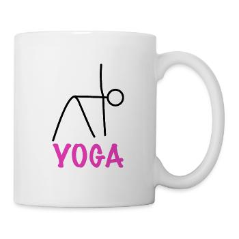 Yoga Workout - Mug - white - Right