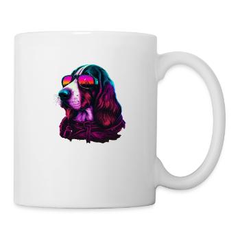 Basset Hound Dogs Basset Hounds - Mug - white - Right