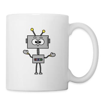 Robot Robbie - Mug blanc - blanc - Droite