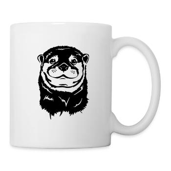 Funny Otter Otter Otter Animals Wilsigns - Mug - white - Right