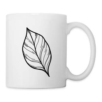 simple wildflower - Mug - white - Right