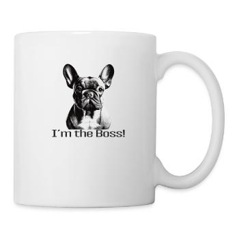 Dogge - Tasse - Weiß - Rechts
