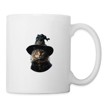 Witch Cat Halloween - Mug - white - Right