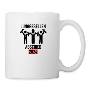 Enterrement de vie de garçon 2024 - Mug blanc - blanc - Droite