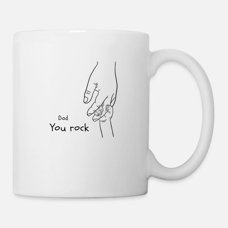 Papa. Tu assures. - Mug blanc - blanc