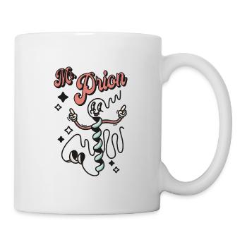 Mr. Prion [mascotte] - Mug blanc - blanc - Droite