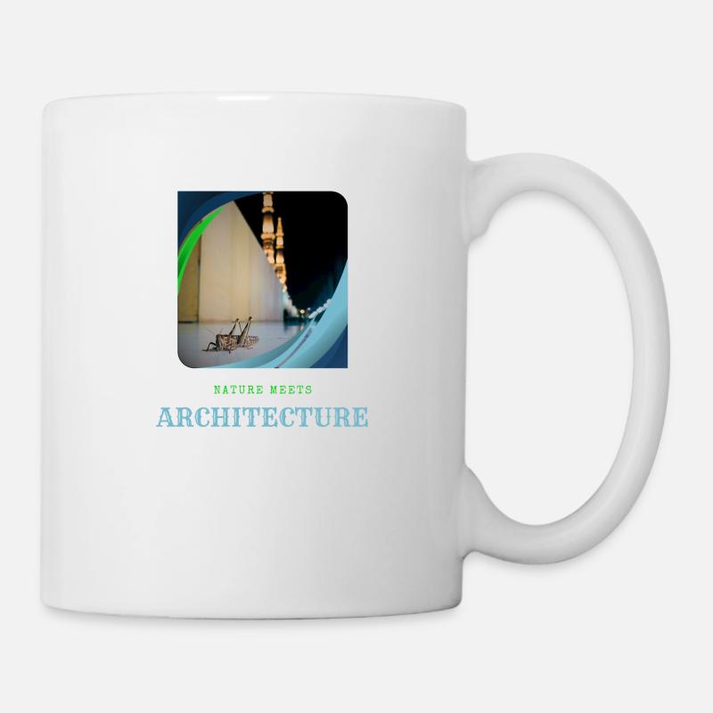 Nature Meets Architecture - Mug - white