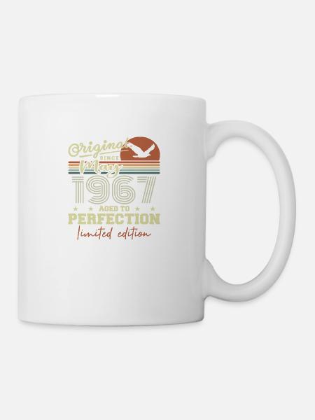 Mai 1967 | Mai 1967 Mai 1967 Geburtstagsgeschenk - Tasse - Weiß
