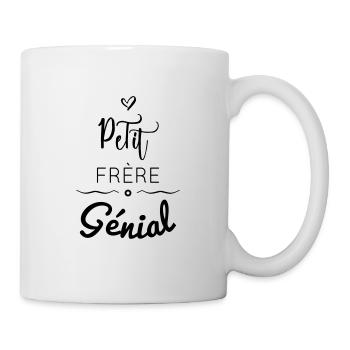 PETIT FRÈRE GÉNIAL - Mug blanc - blanc - Droite