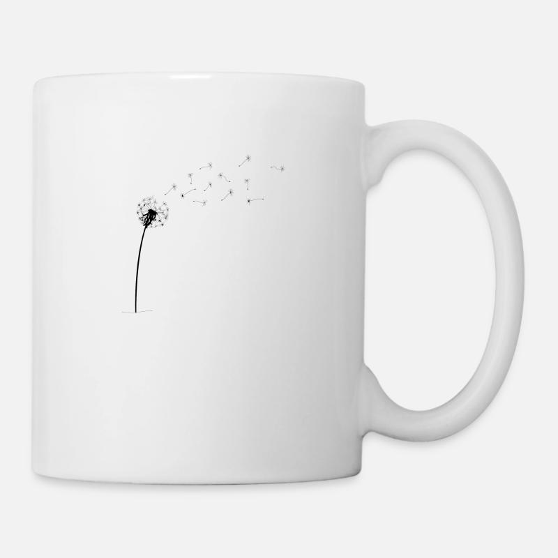 Pusteblume - Tasse - Weiß