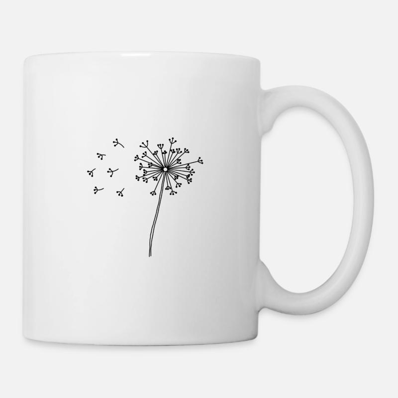 Pissenlit - Mug blanc - blanc
