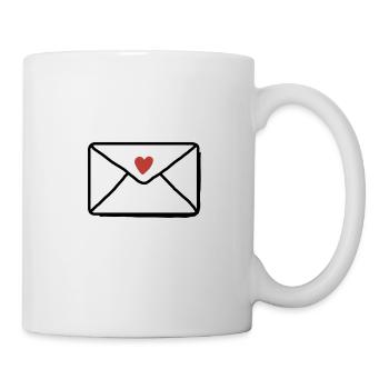 Dear letter - Mug - white - Right