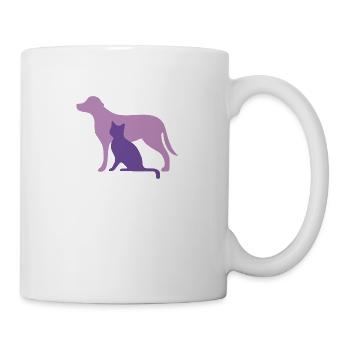 Dog and cat dog,cat, - Mug - white - Right