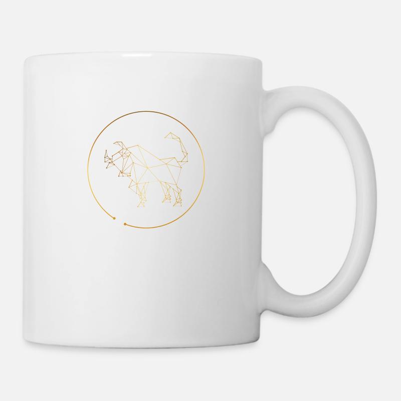 Signes du zodiaque Taurus Taureau - Mug blanc - blanc