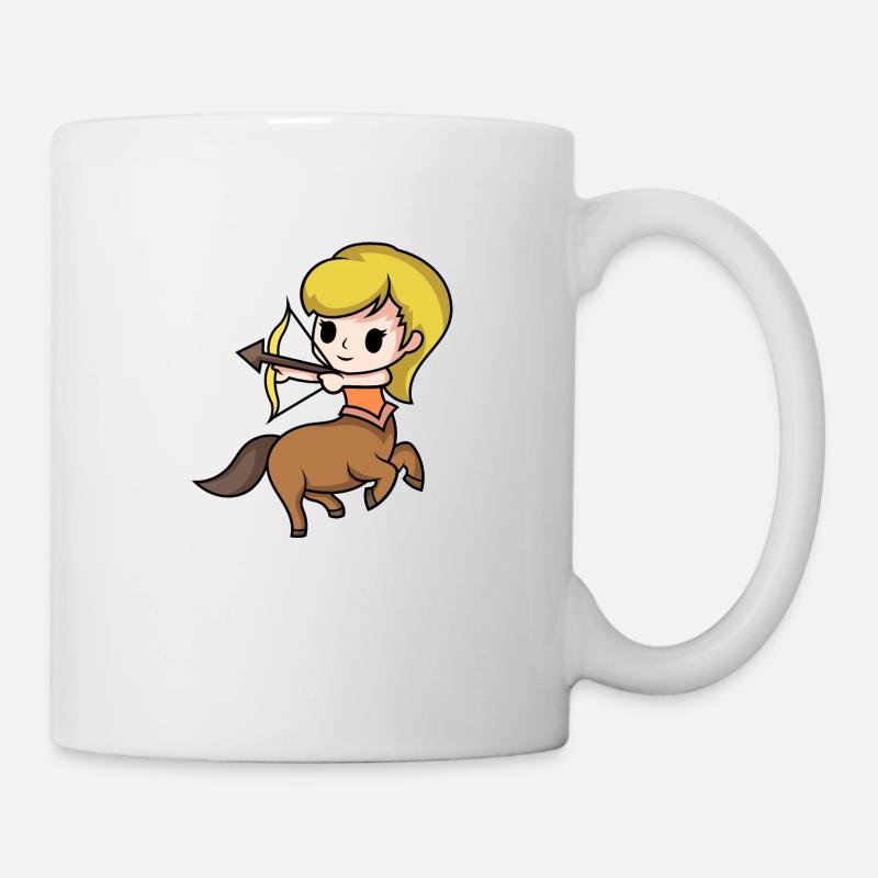 Sternzeichen Schütze - Tasse - Weiß