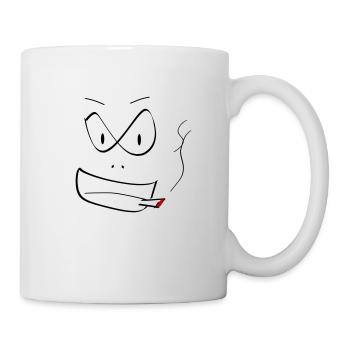 Goule fumante - Mug blanc - blanc - Droite