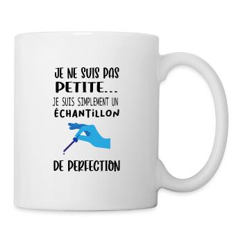 Petit échantillon de perfection - Mug blanc - blanc - Droite